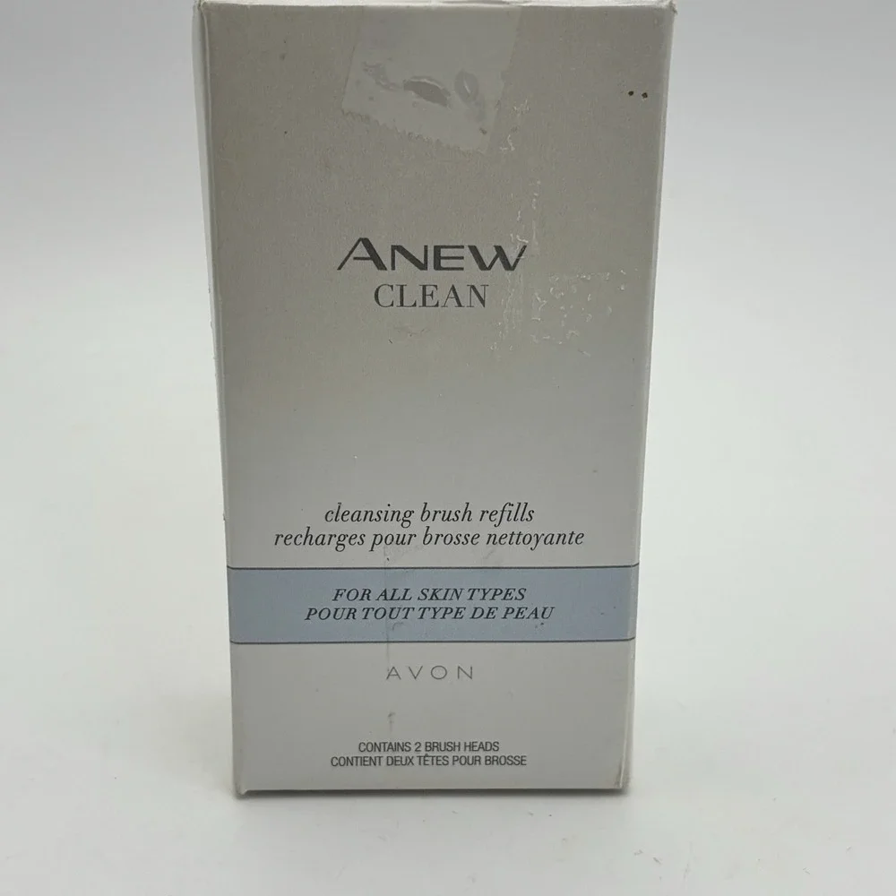 Avon Anew Clean Cleansing Brush Refills (2 Brush Refills) + 2nd Box‎  Of 2 New